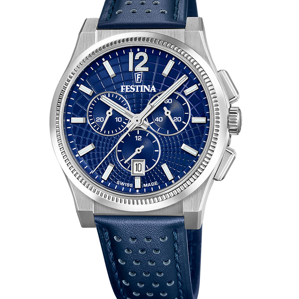 Reloj F20060/2 Festina Swiss Azul Hombre Rive Collection image number 0.0