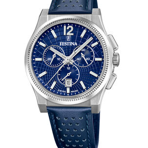 Reloj F20060/2 Festina Swiss Azul Hombre Rive Collection