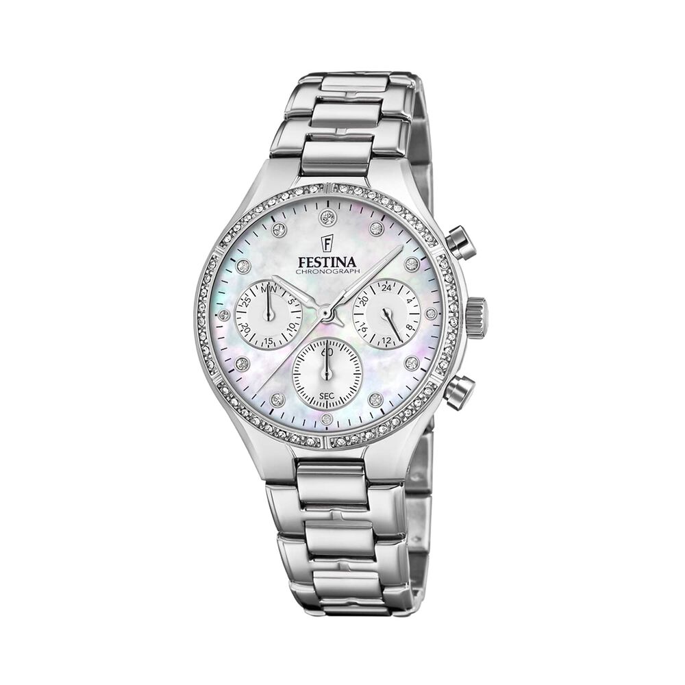 Reloj F20401/1 Festina Blanco Mujer Boyfriend Collection image number 0.0