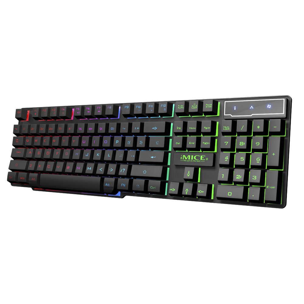 Teclado Gamer Premium Imice Ak 600 Retroiluminado image number 0.0