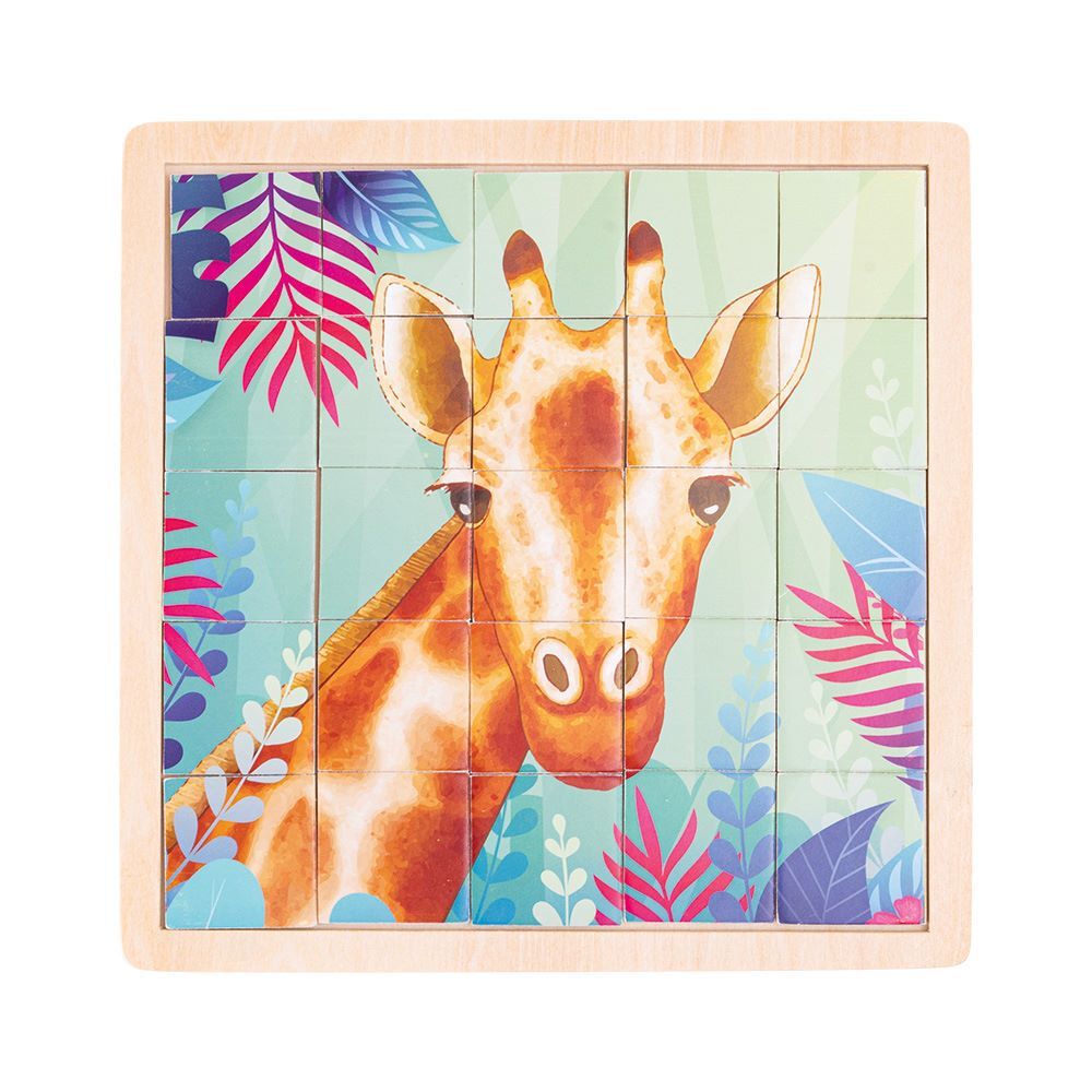 Puzzle Jirafa Madera image number 0.0