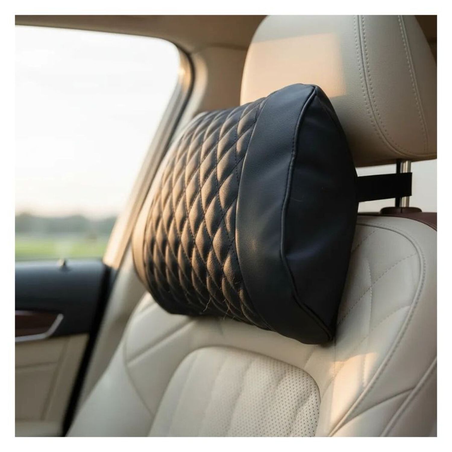 Almohada Coj&iacute;n Cuello Apoya Cabeza Auto Ergon&oacute;mico image number 2.0