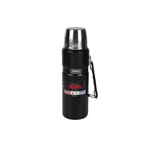 Termo L&iacute;quidos King Acero Inox Negro 1.2lts Thermos