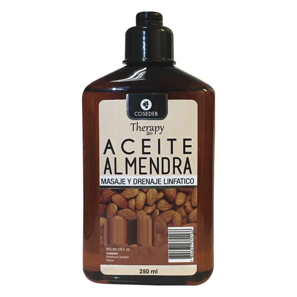 Aceite Masaje Therapy Hidratante Almendras Cosedeb 250ml image number 0.0