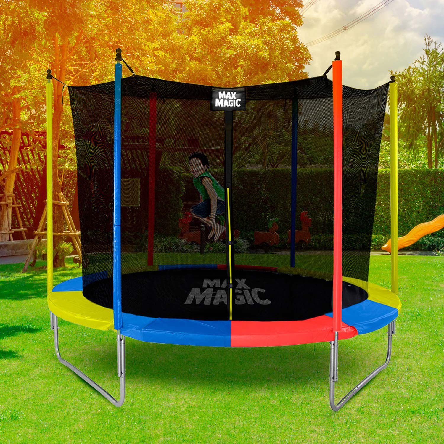 Cama El&aacute;stica 244 Cm (8 Ft) Multicolor image number 1.0