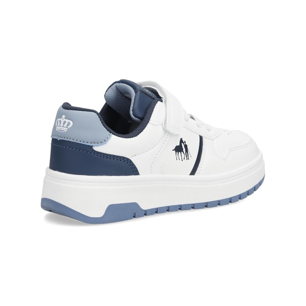 Zapatilla Infantil Niño The King's Polo Club White image number 3.0