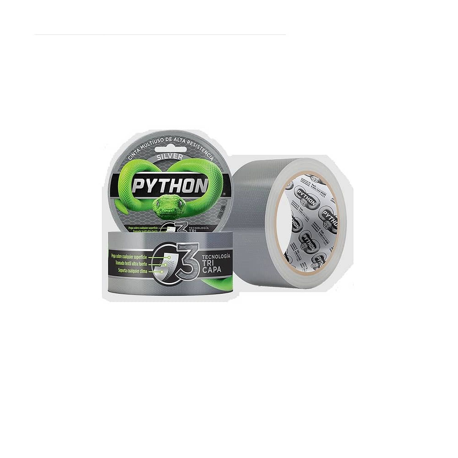 Cinta Multiuso De Alta Resistencia Python Tecnolog&iacute;a Tri-capa image number 1.0