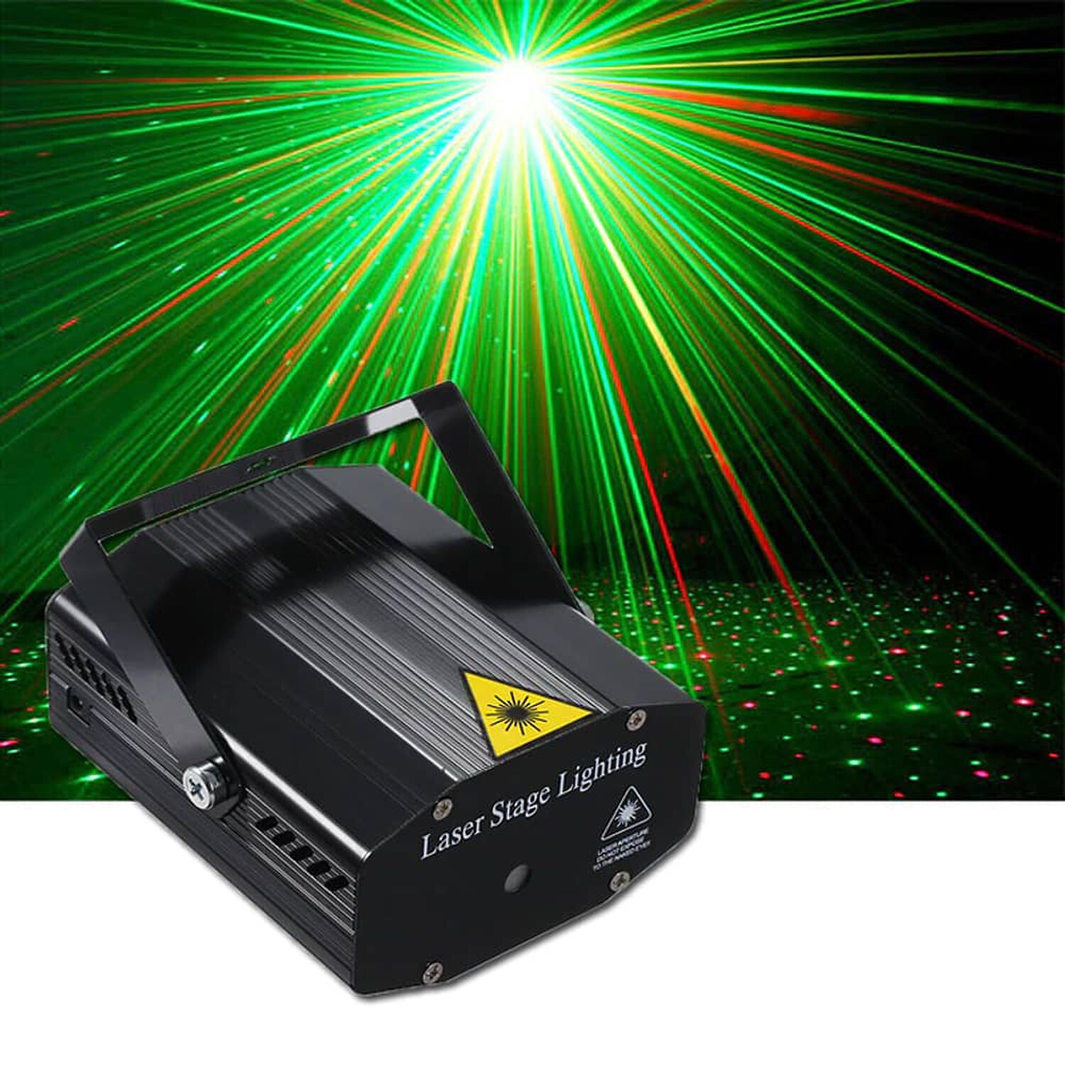 Luces Laser Para Fiestas Rgb Con Sensor R&iacute;tmico image number 9.0