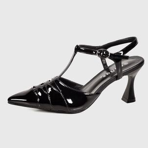 Sandalia Cuero Agle Negro