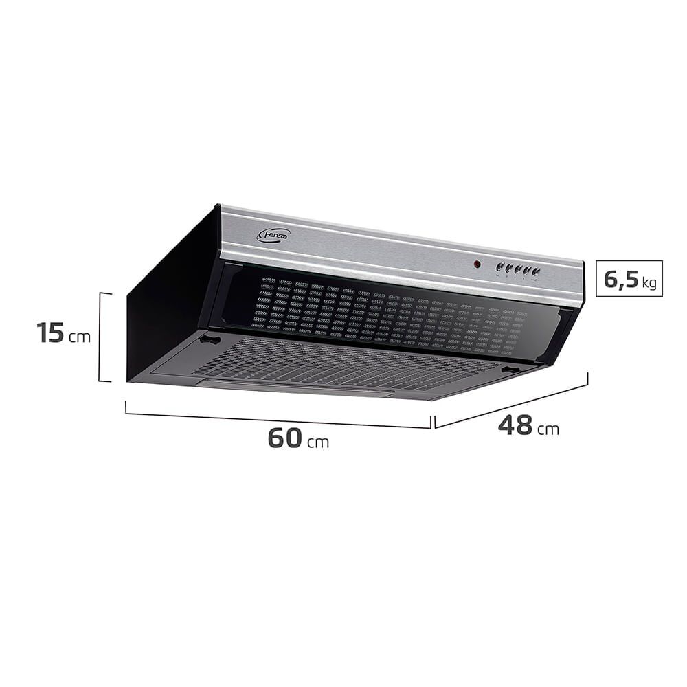 Campana De Cocina Extractora 60cm Double Function Fx U6160 image number 1.0