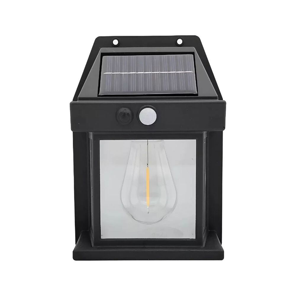 Lámpara De Pared Solar Ampolleta Con Sensor Impermeable image number 0.0