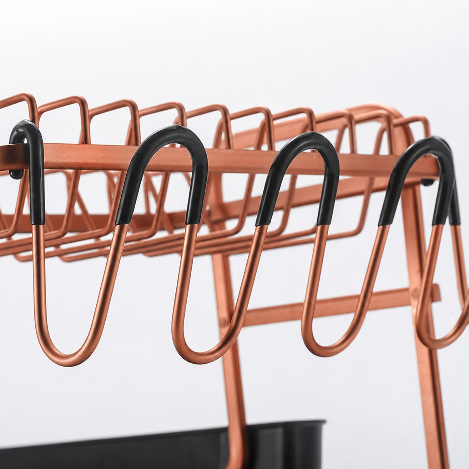 Secaplatos Escurridor De Aluminio 2 Niveles Rose Gold image number 6.0