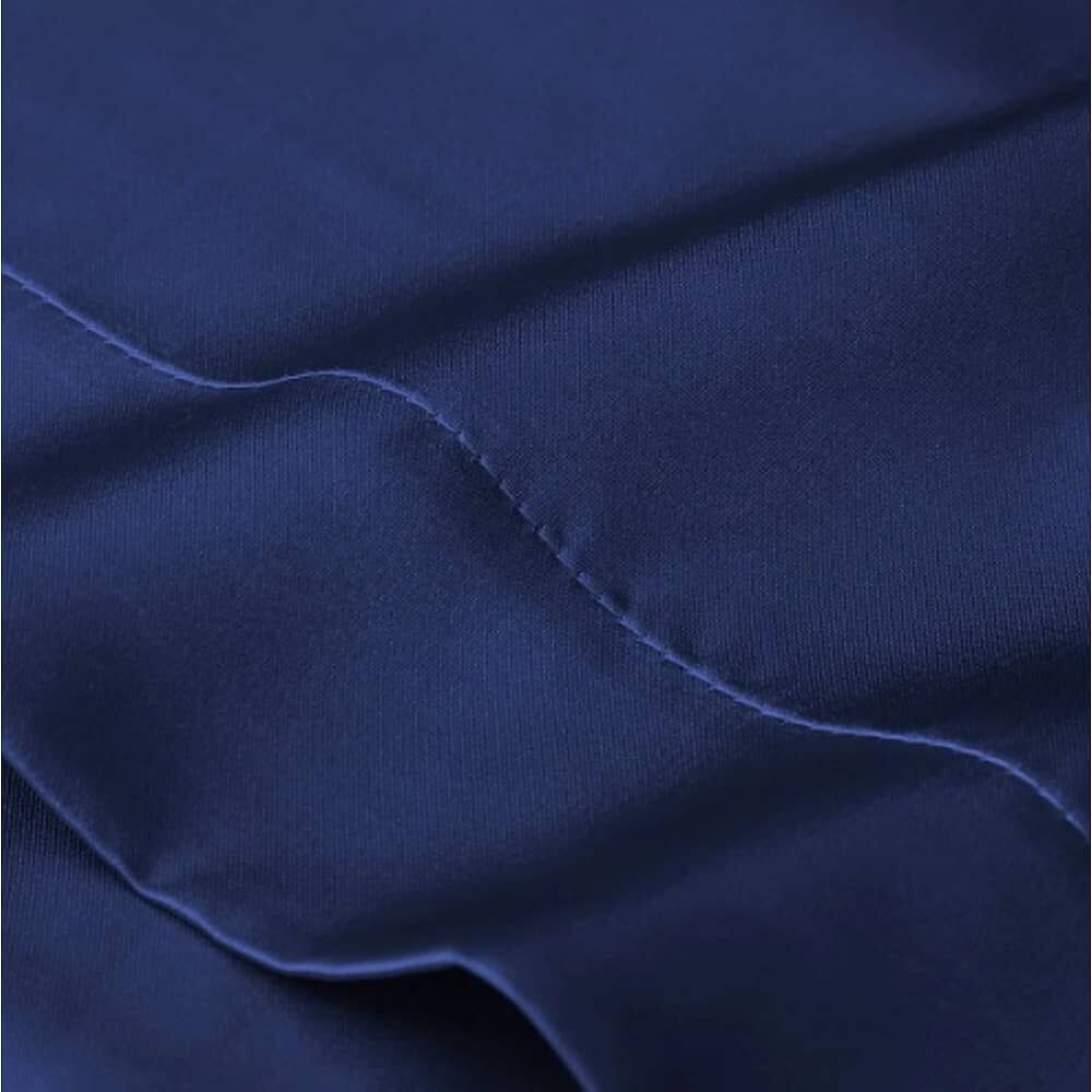 Set 2 Funda Almohada Sat&iacute;n Azul image number 3.0