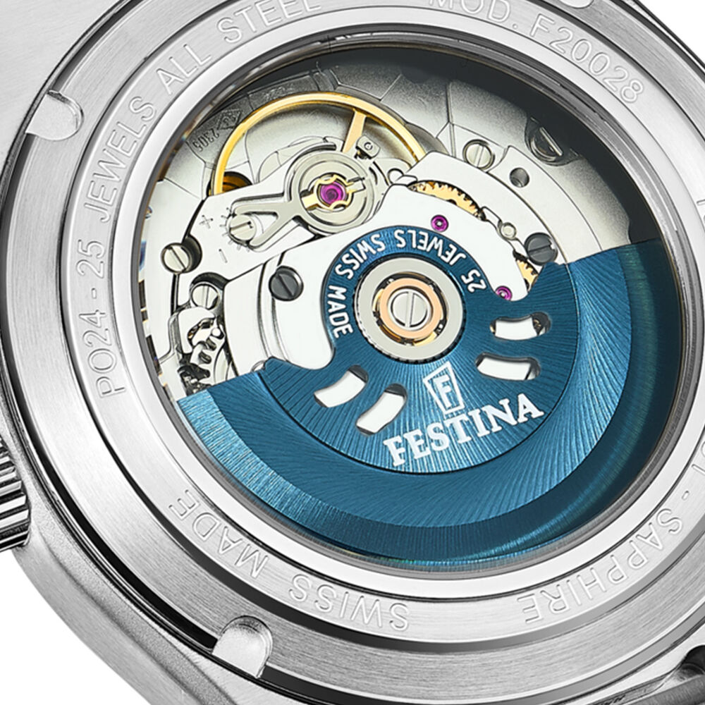 Reloj F20053/4 Festina Swiss Negro Hombre Automático image number 2.0