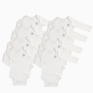 Pack De 8 Bodys Manga Larga 9-12m