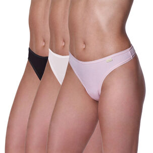 Pack 3 Calzones Colaless Algodón 20549