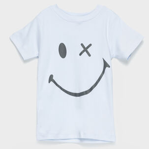 Polera Celeste Smile Algodón Peruano