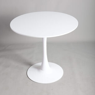 Mesa Tulip Redonda 60 Cm Di&aacute;metro Blanca