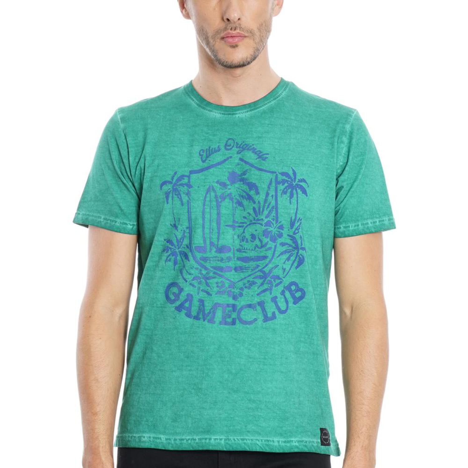 Polera Manga Corta Cuello Redondo Ellus Hombre image number 2.0