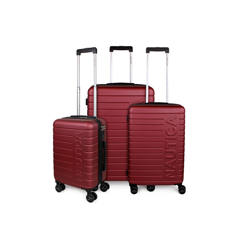 Set 3 Maletas Argo S+m+l Burdeo Nautica image number 0.0