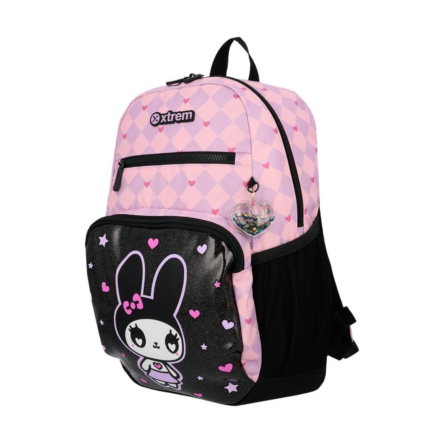 Mochila Xtrem Bolt 6xt Gato Negro/lila image number 1.0