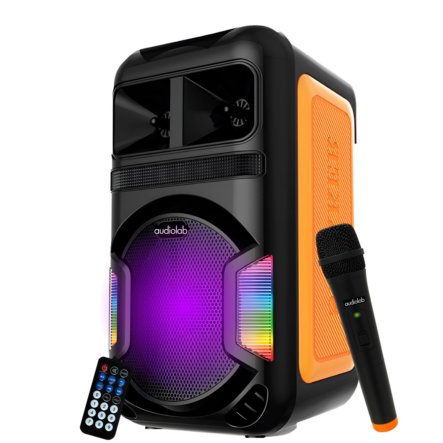 Parlante Karaoke Rgb Con Micr&oacute;fono Inal&aacute;mbrico Bluetooth 805 image number 0.0