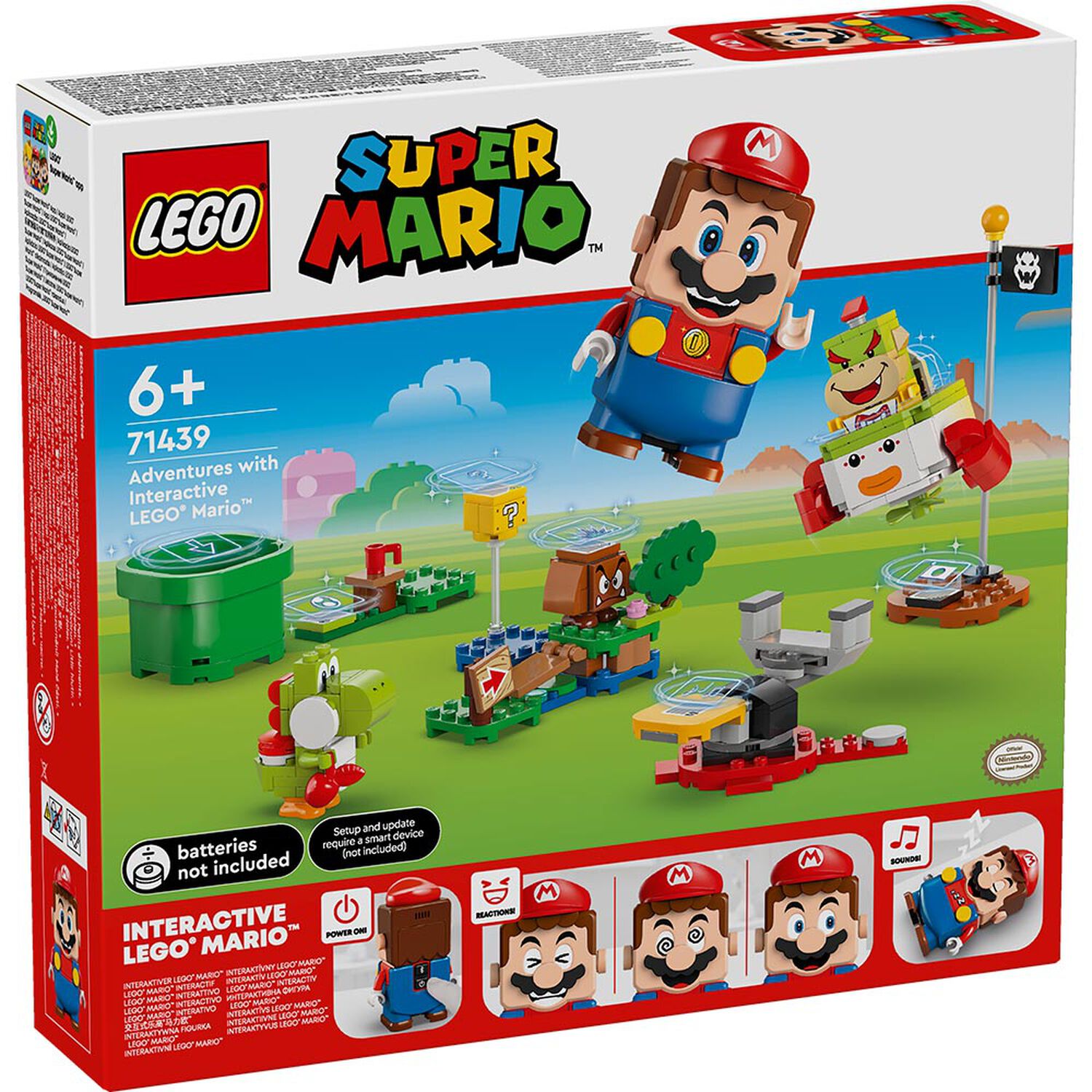 Lego Super Mario - Aventuras Interactivas Con Mario - 71439 image number 9.0