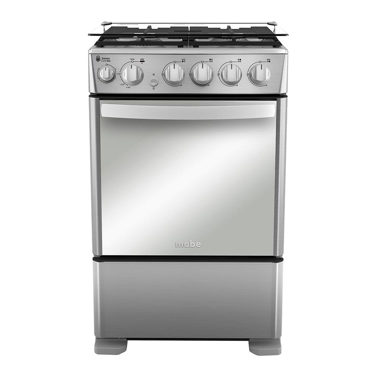Cocina A Gas Mabe Cmc5540fx1 4 Quemadores image number 0.0