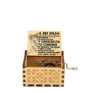 Caja Musical A Mi Hija Melodía Your Are My Sunshine