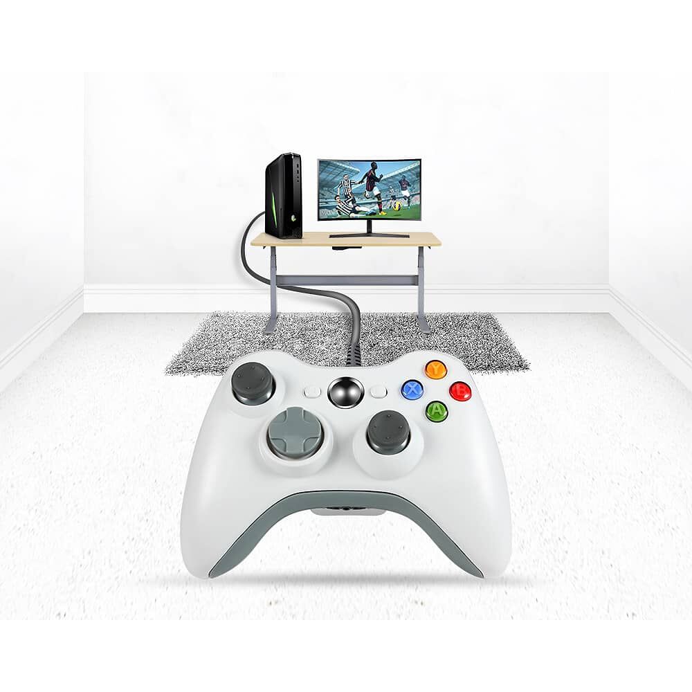 Joystick Usb Para Xbox 360 & Pc Wired Edition X-360 White image number 3.0