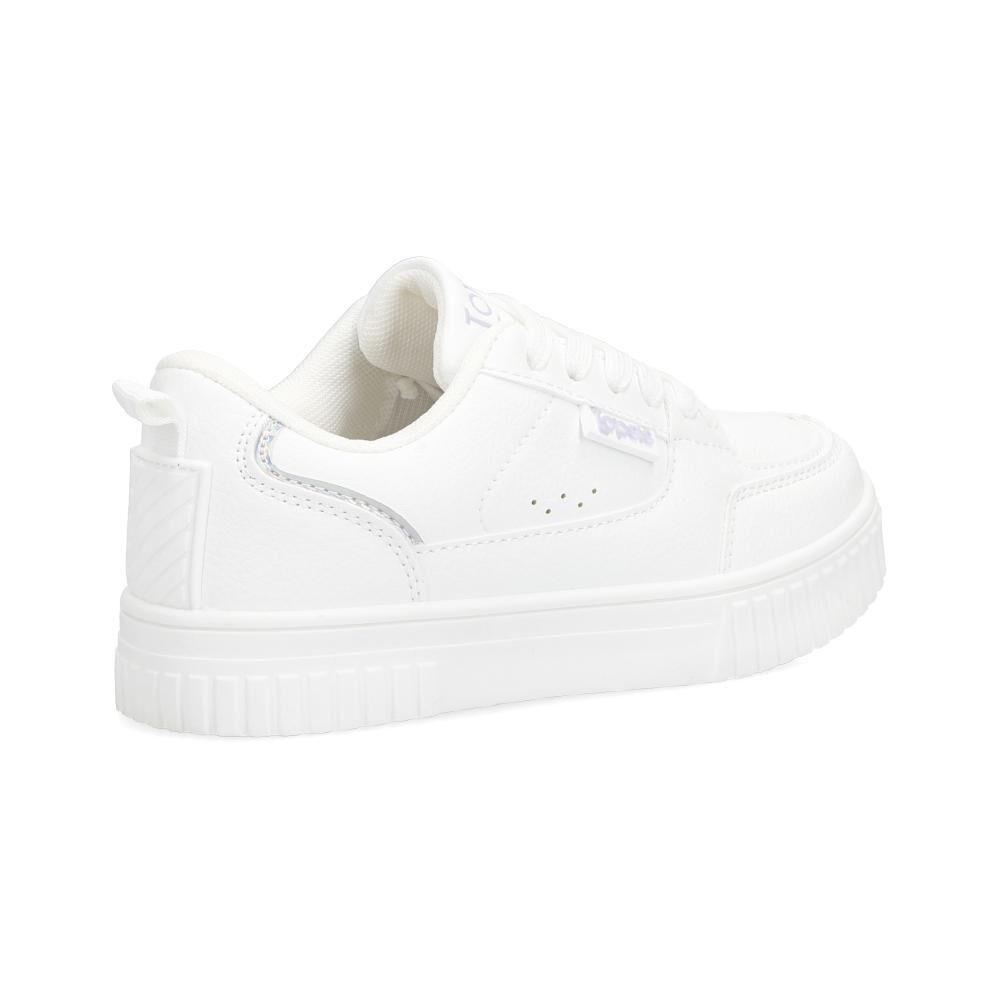 Zapatilla Infantil Niña Topsis White image number 3.0