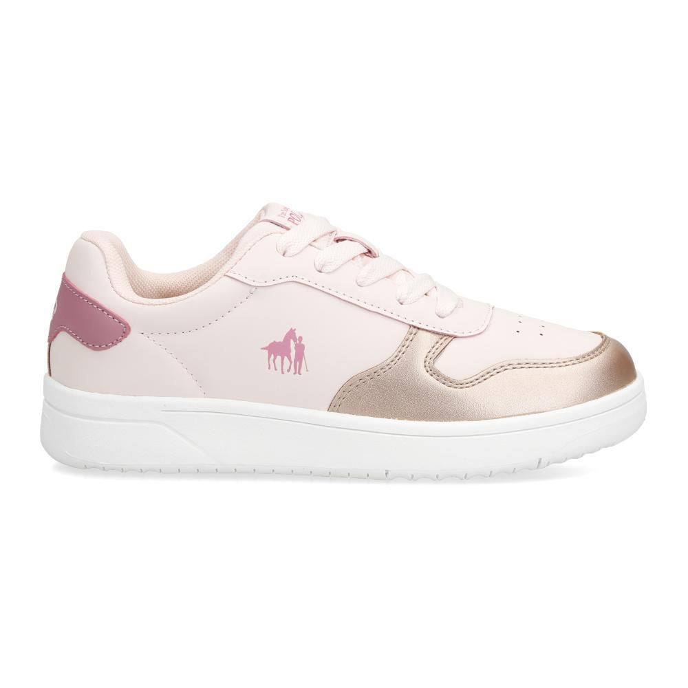 Zapatilla Infantil Niña The King's Polo Club Pink image number 2.0