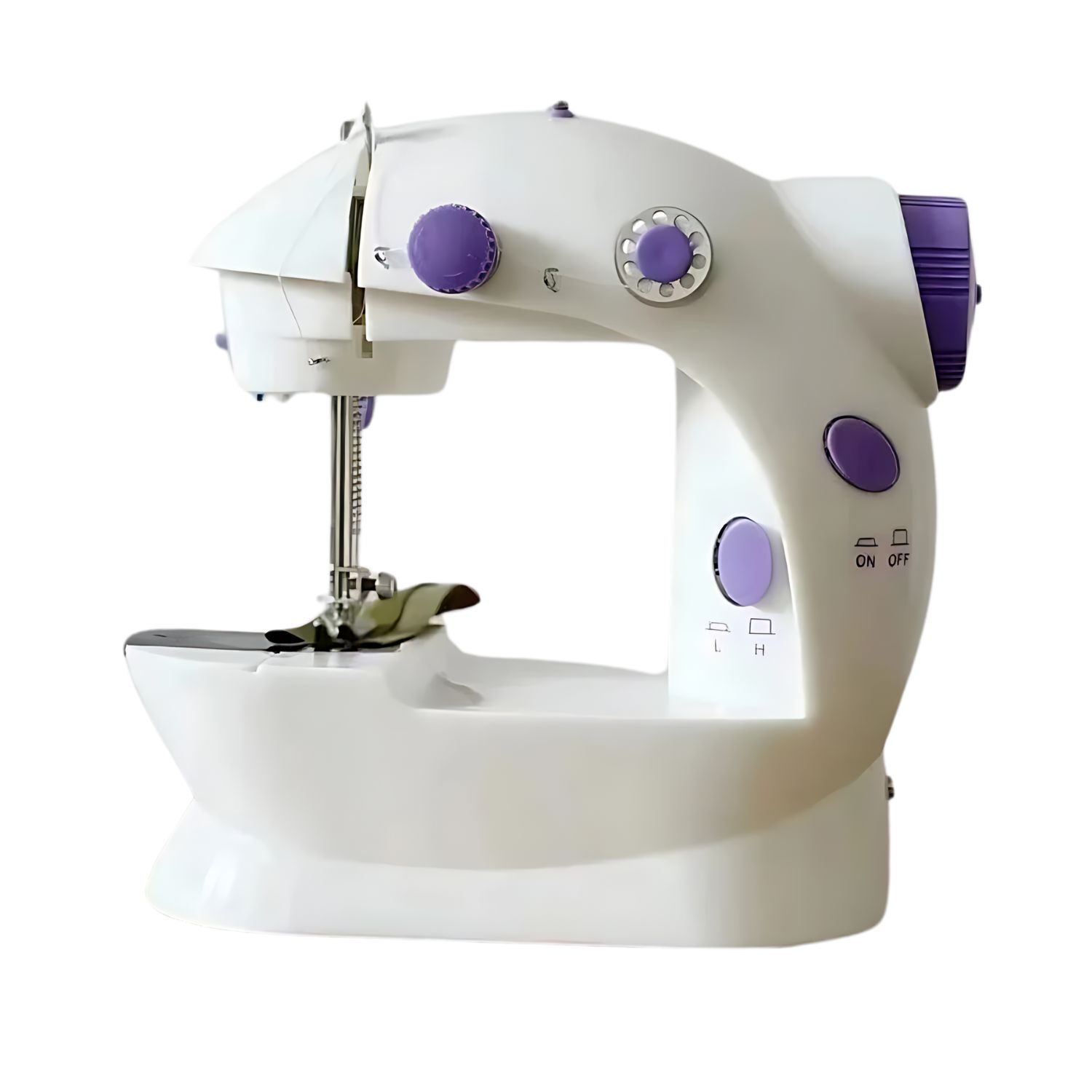 Mini Maquina De Coser Pedal Portatil Electrica 2 Puntadas image number 0.0