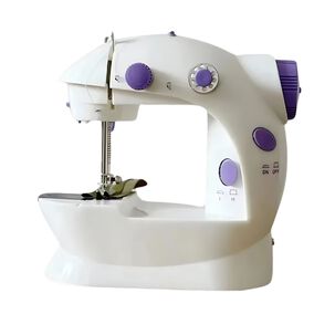 Mini Maquina De Coser Pedal Portatil Electrica 2 Puntadas