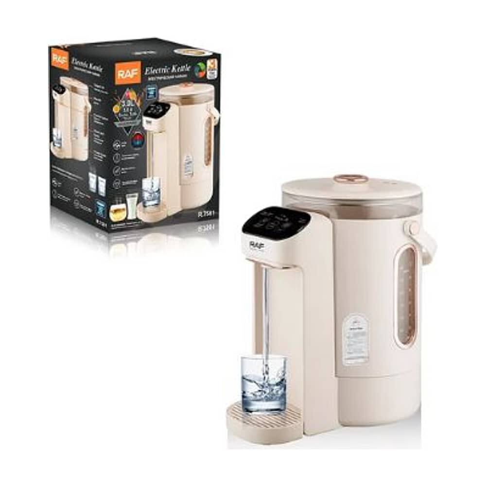 Hervidor De Agua Termo El&eacute;ctrico 3l Litros Raf 800w Rosa image number 2.0