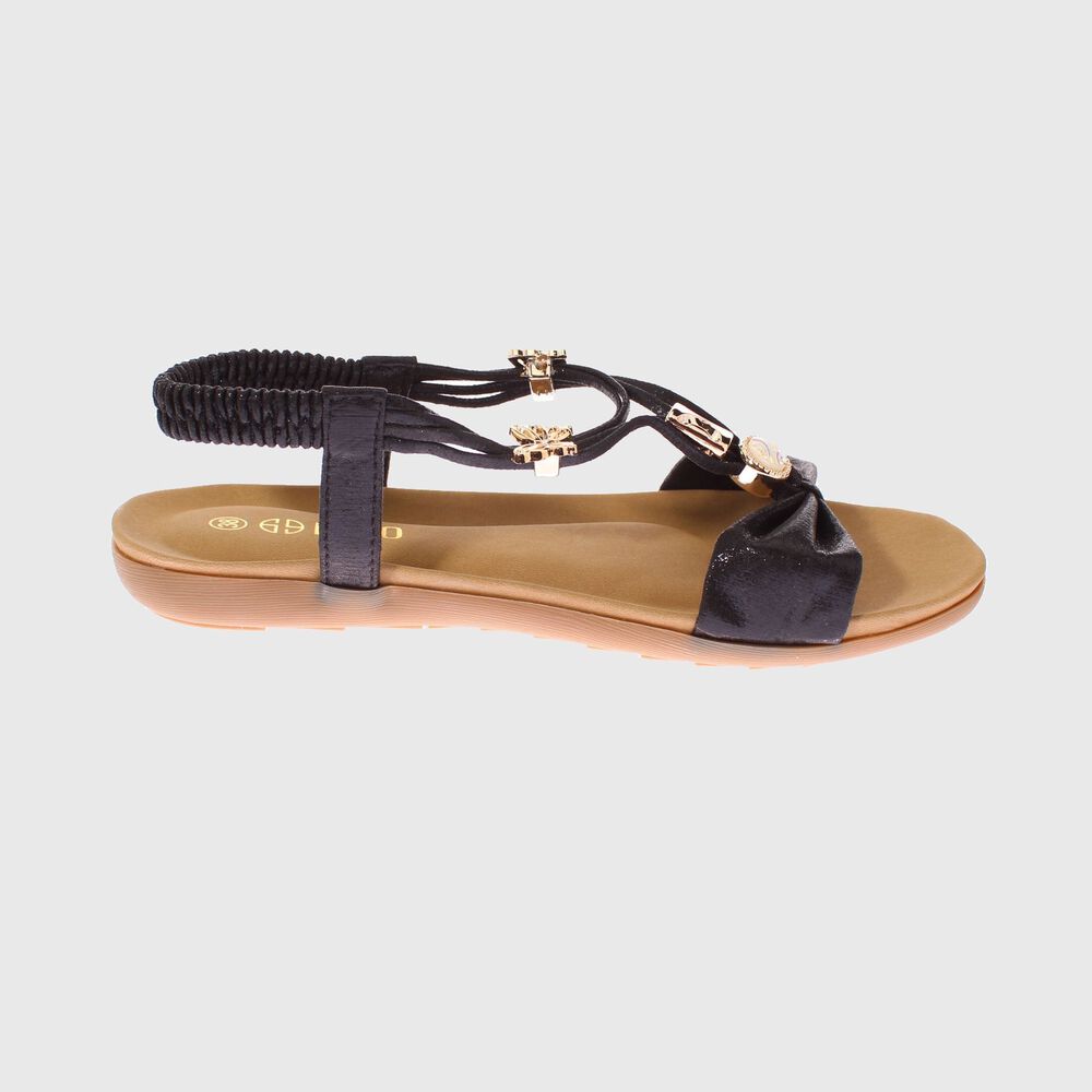 Sandalia Negro V&iacute;a Franca Art. 51209b2029black image number 3.0