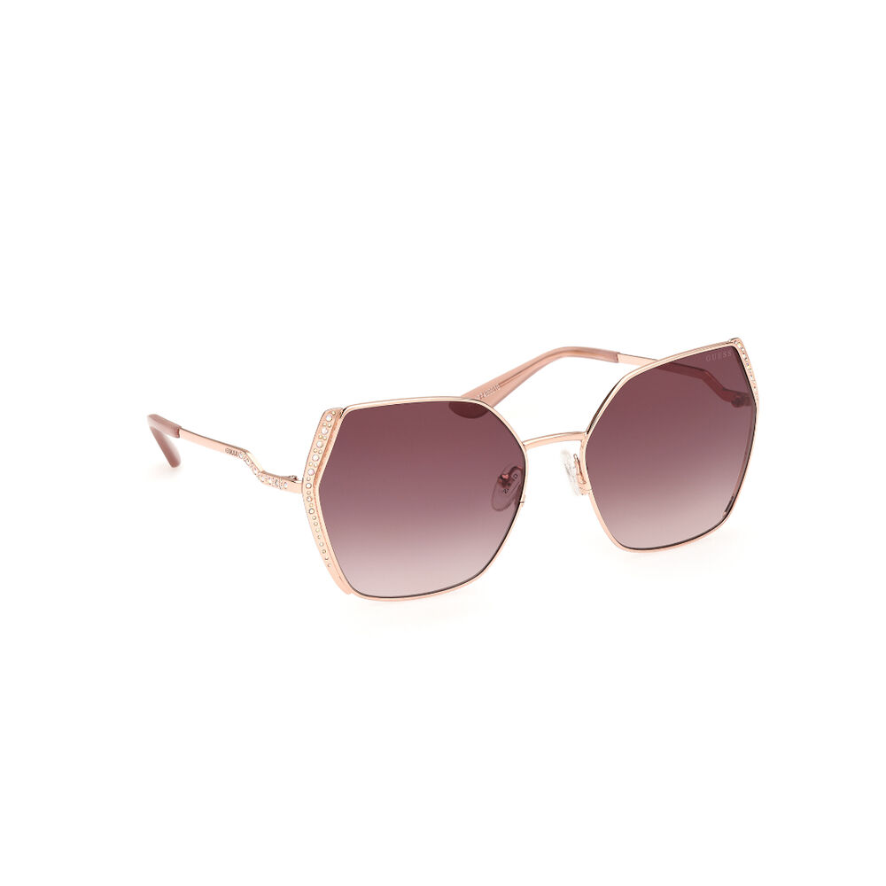 Lentes De Sol Rosadogold Degradé Guess image number 7.0