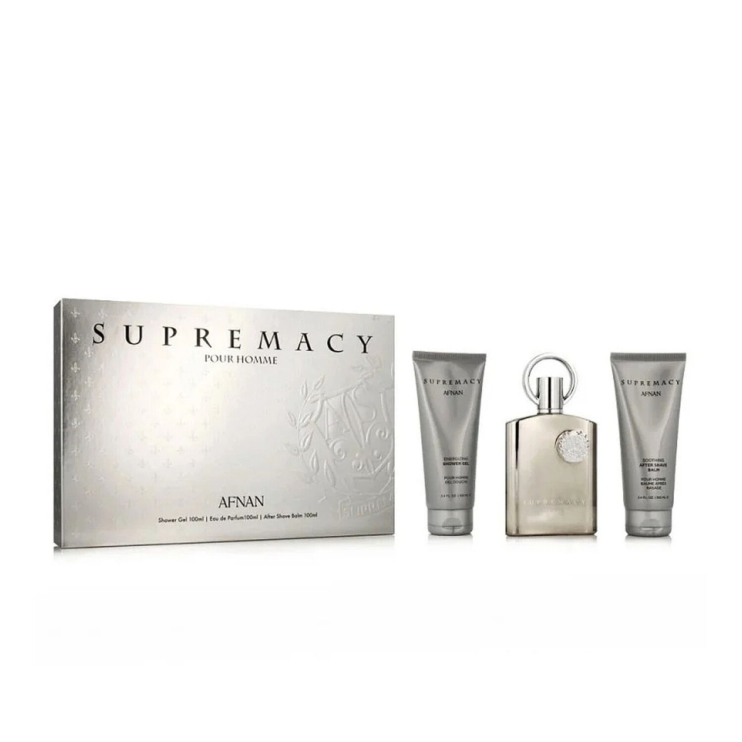 Afnan Supremacy Pour Homme Edp 100ml+sg+ash image number 0.0