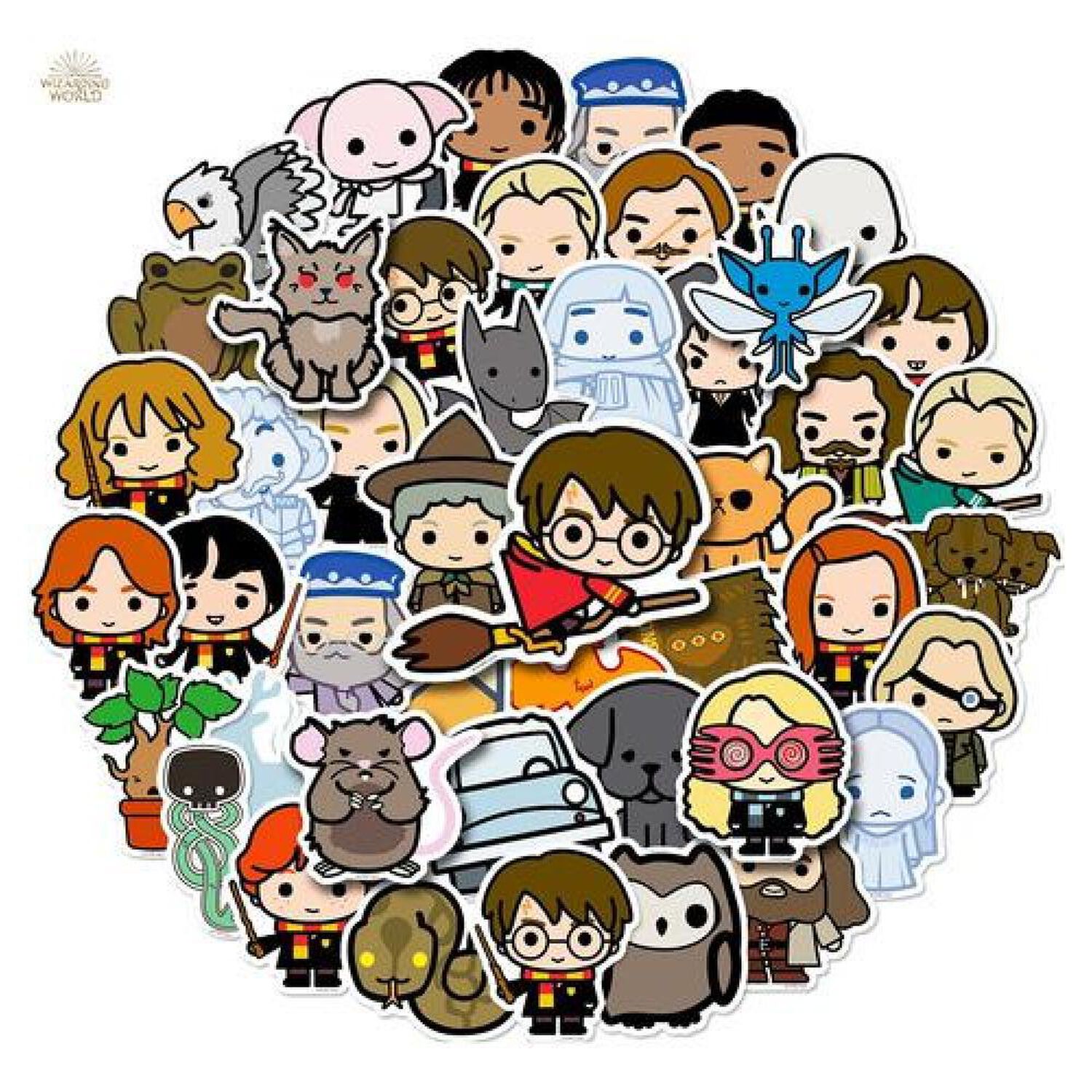 Pack Sticker Hp Personajes Harry Potter image number 1.0