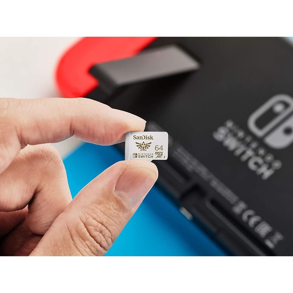 Memoria Sandisk Nintendo Switch 64 Gb Micro Sd Official Pack image number 3.0