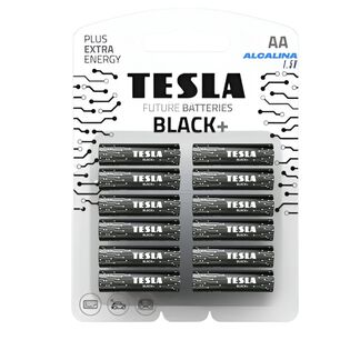 Pack 12 Pilas Tesla Black+ Aa T-es-011 Alcalina High Power
