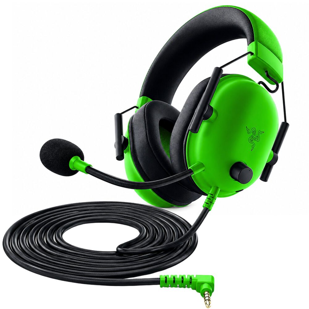 Aud&iacute;fonos Gamer Razer Blackshark V2 X Green Mulltiplataforma image number 0.0