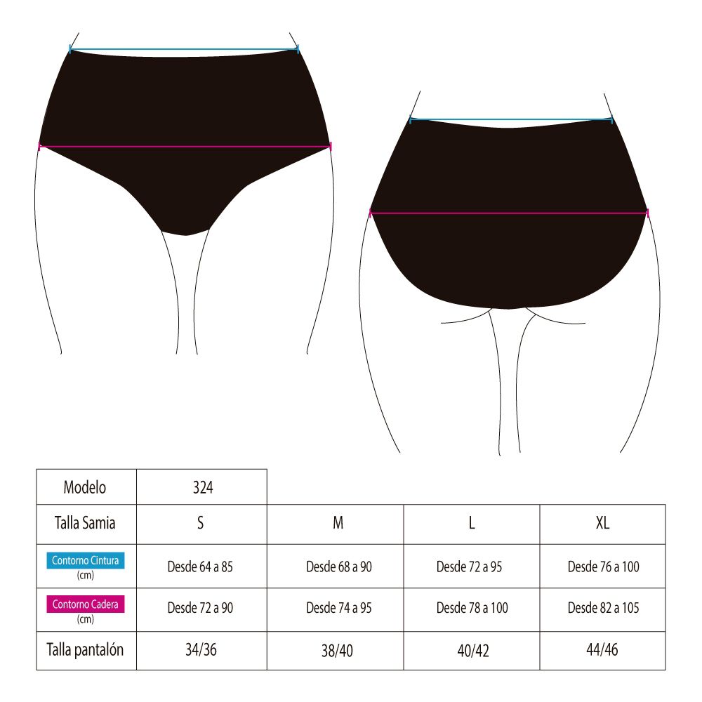 Bikini Calzón Con Amarra Negro image number 2.0