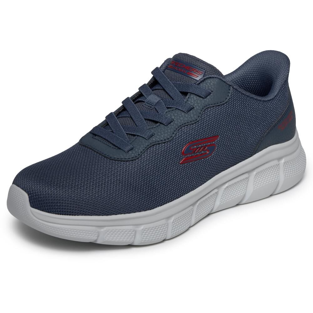Zapatilla Urbana Hombre Skechers Bobs B Flex - Glacial Edge Dknv image number 2.0