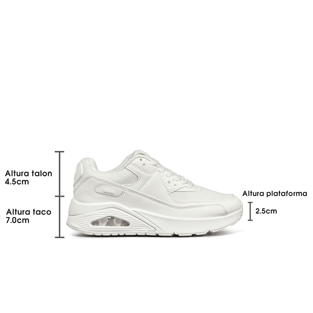 Zapatilla Urbana Casual Mujer Deportiva Clasico Weide Tfa302 image number 6.0