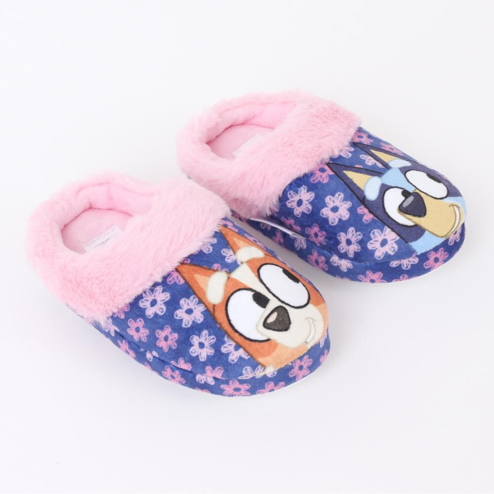 Pantuflas Ni&ntilde;a Bluey Bluey Rosado image number 1.0