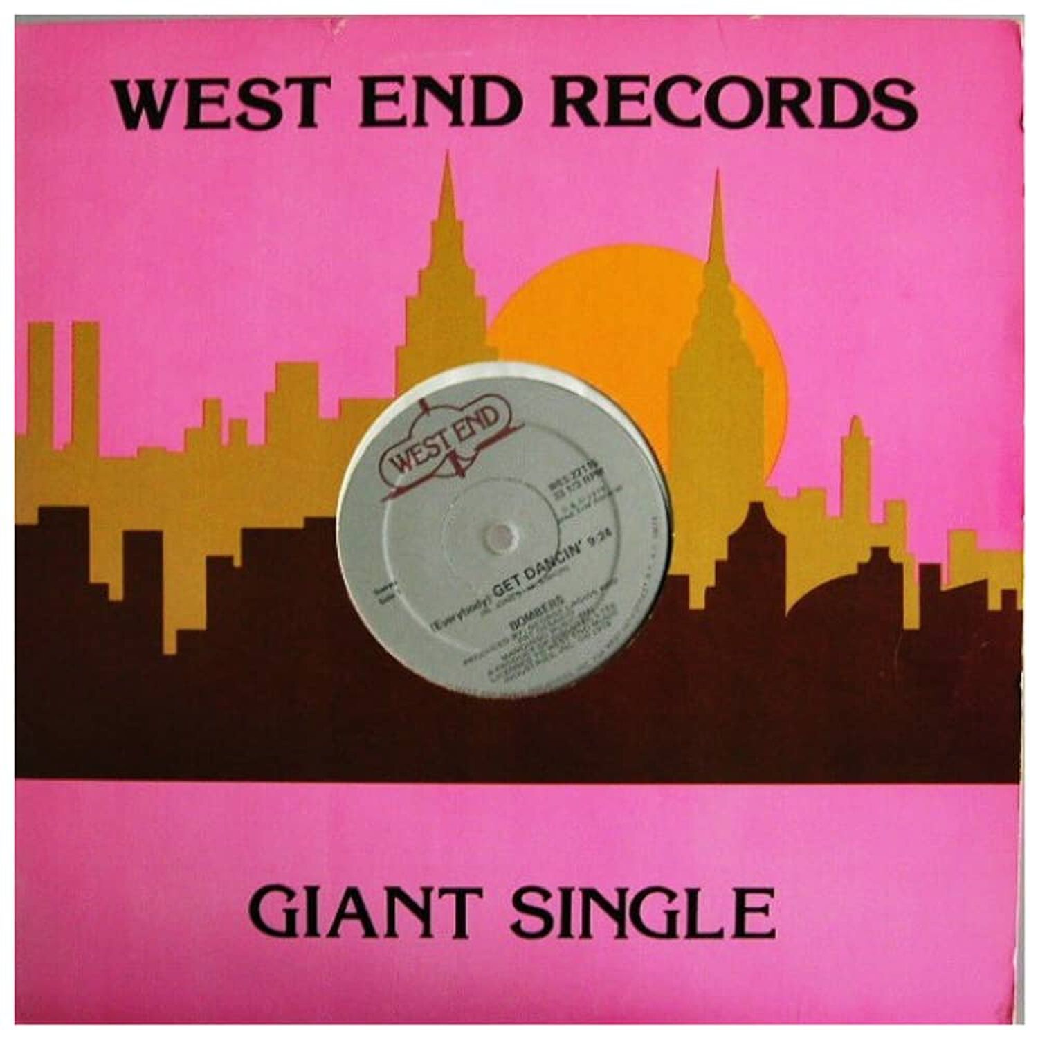 Bombers - Get Dancin' | 12" Maxi Single Usado image number 0.0