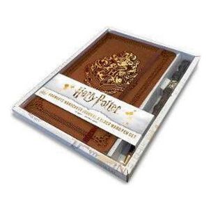 Harry Potter Set Bol&iacute;grafo Varita Y Libreta T. Dura Hogwarts