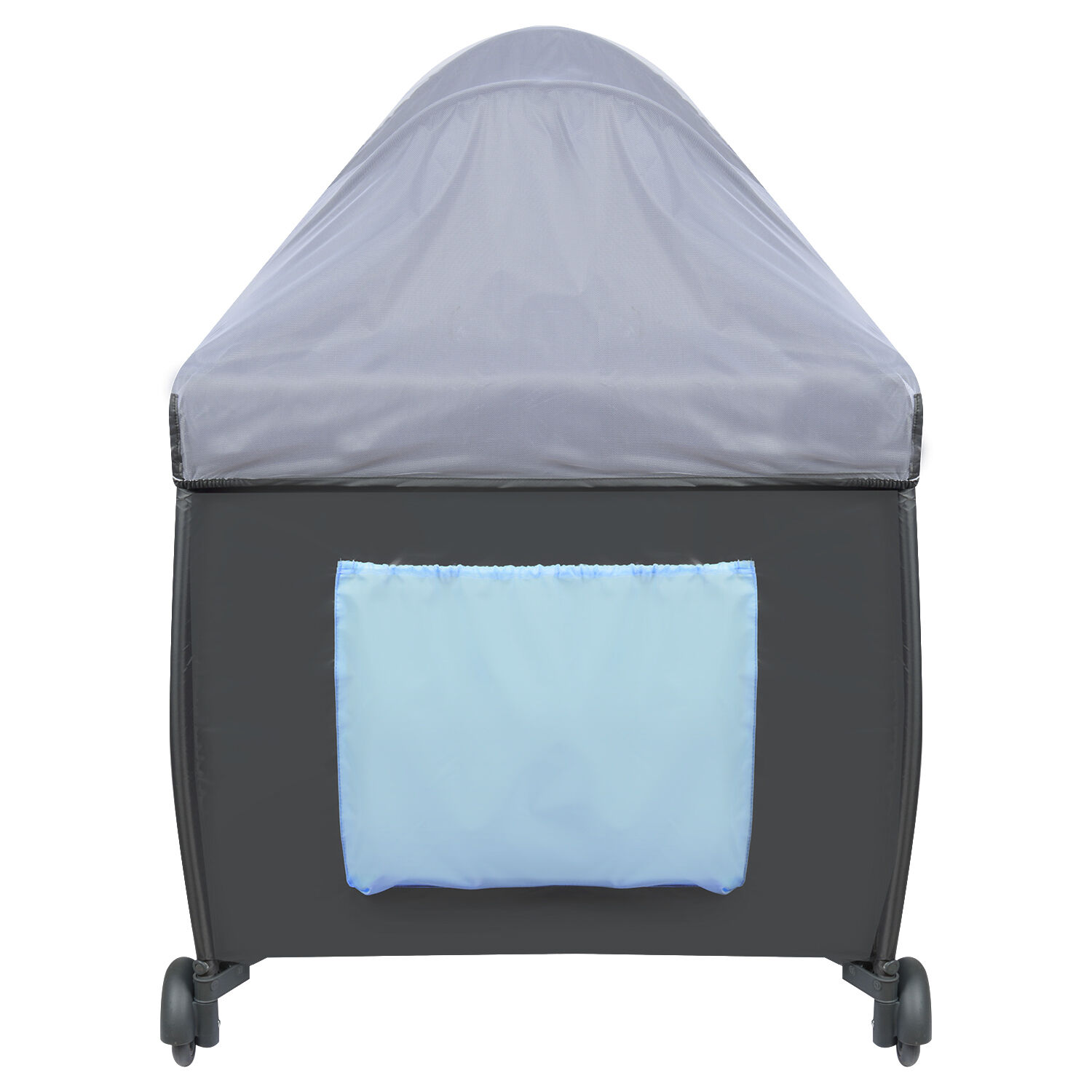Cuna Playard Sagitta Azul + Colch&oacute;n De Viaje Plegable image number 5.0