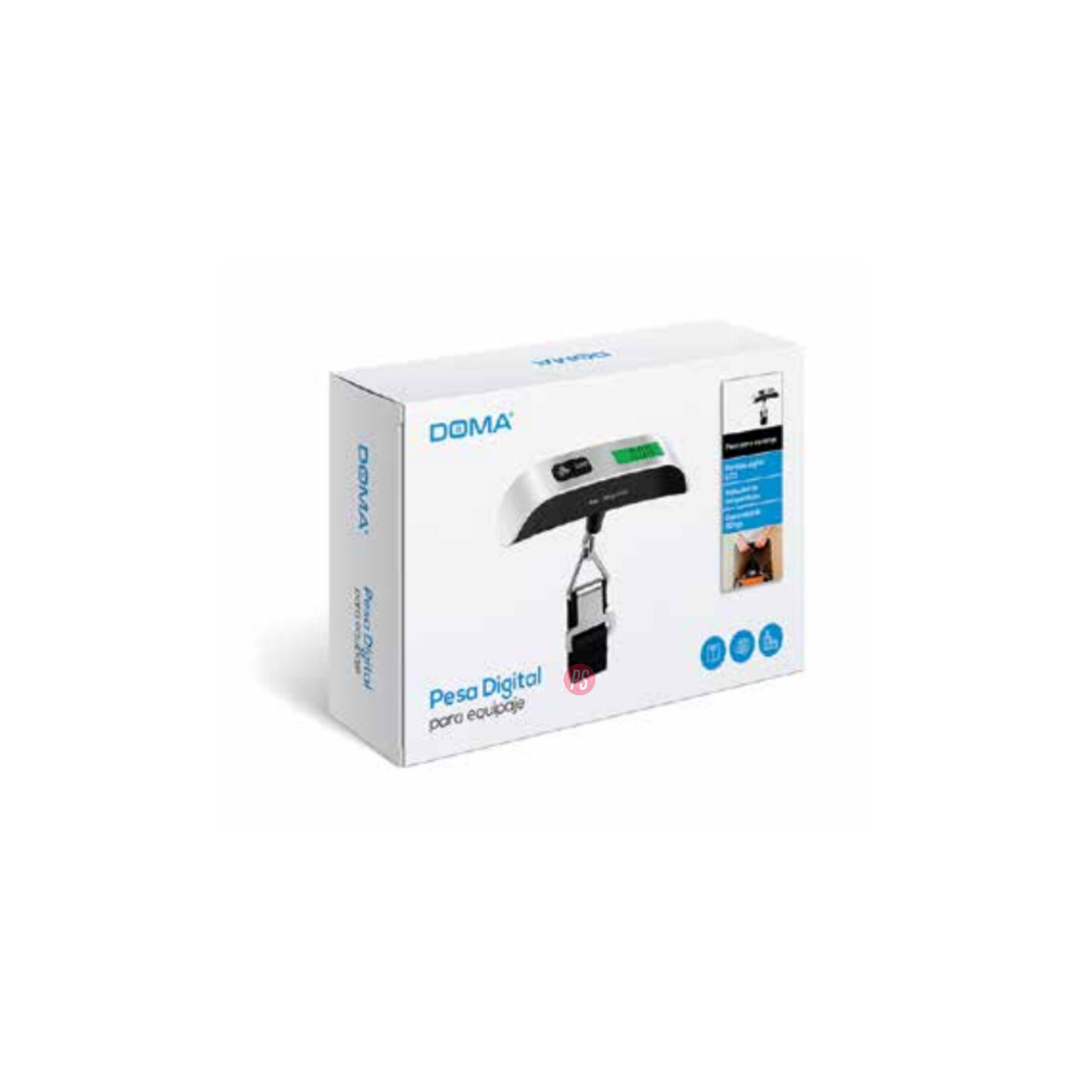 Pesa Balanza Port&aacute;til Digital 50kg Para Viajes - Ps image number 2.0
